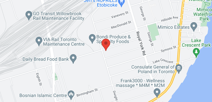 map of 77 STRUTHERS ST